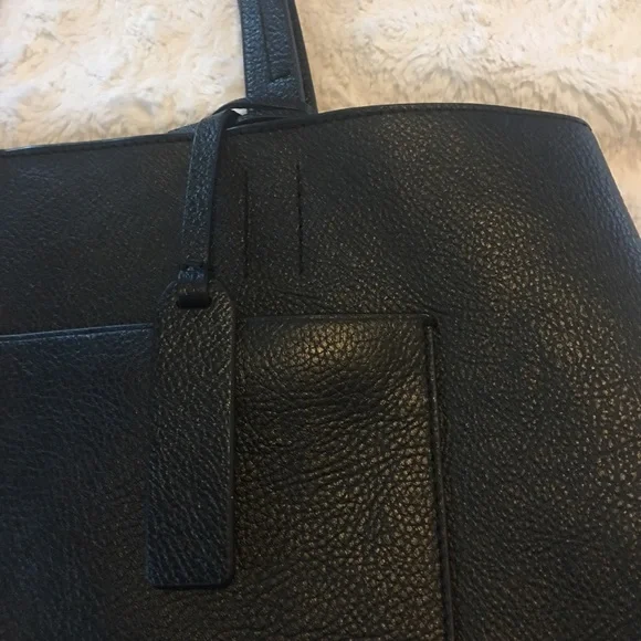 J. Crew All Day Black Tote Bag - Picture 3 of 5